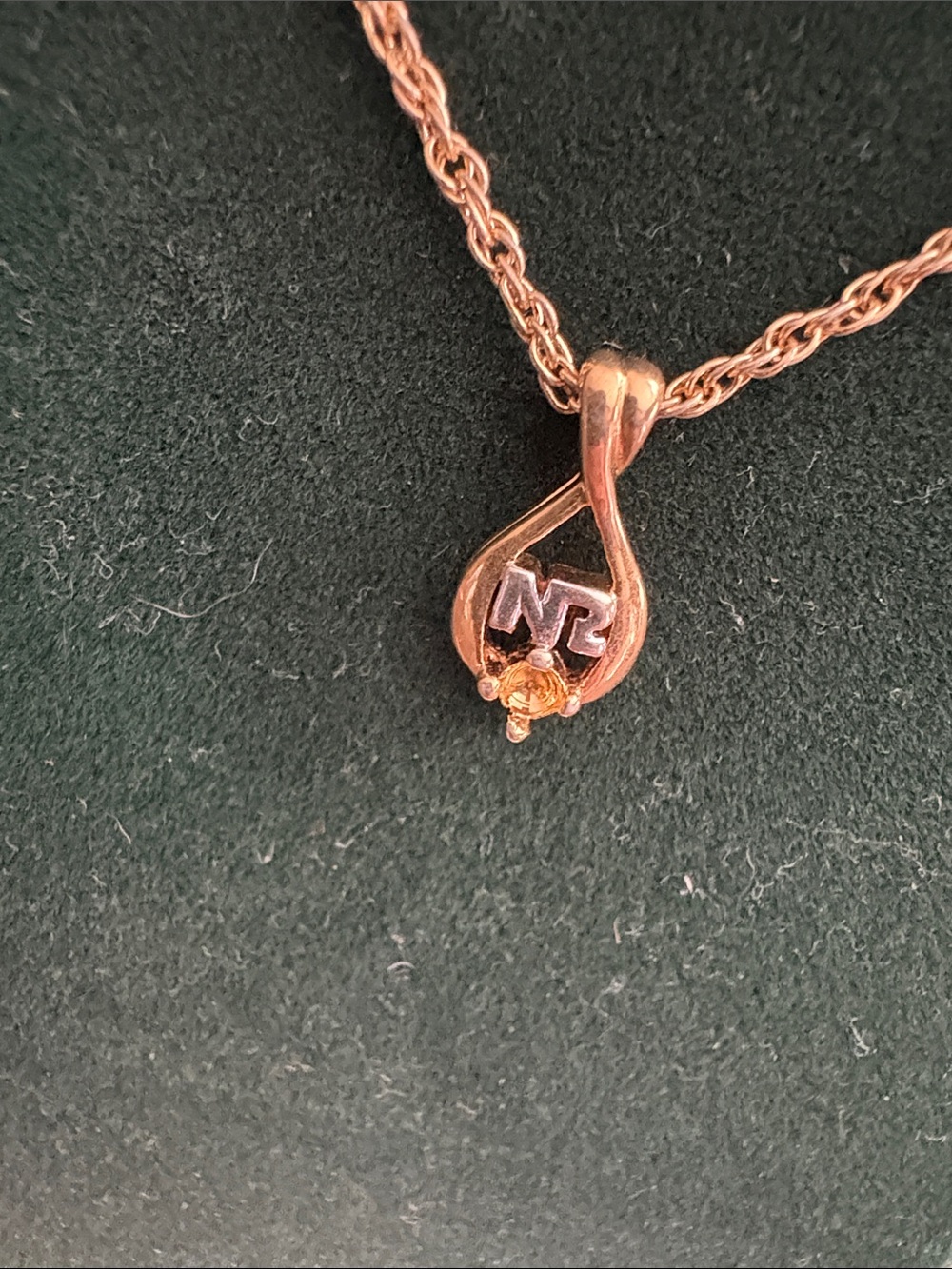 Nina Ricci Gold plated rope necklace brand new w tags black onyx/gold earrings - Picture 2 of 5